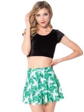 Blackmilk Cockatoo Island Shorties ~ LIMITED Green Size Small